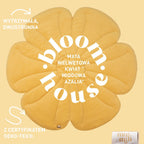 Fluwelen bloeimat "Crème yucca"