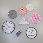 The Soft Pink Organic Wall Clock