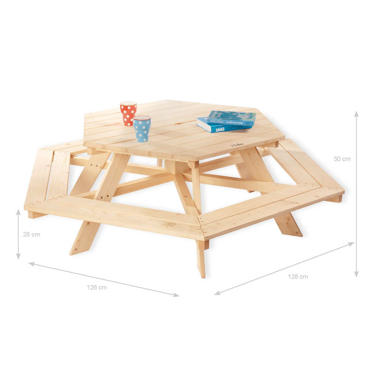 Children’s Seating Set ‘Nicki 6-Corner’