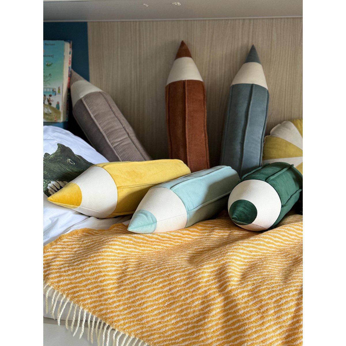 Velvet Pencil Cushion