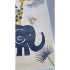 Ontwerp en zachte kindertapijt met spoel jungle haar