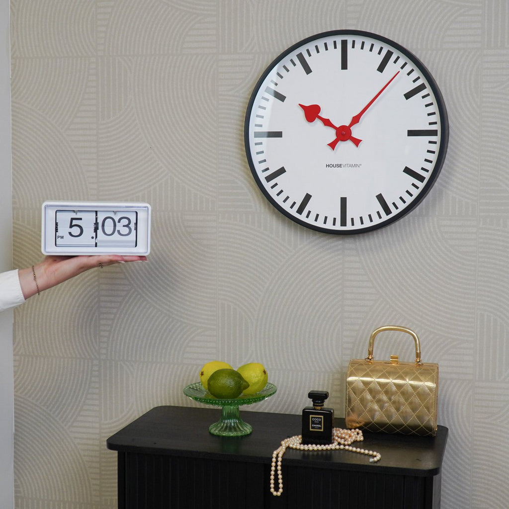 Modern Station Wall Clock