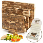 Cadeauset 3 Snijplanken Acacia