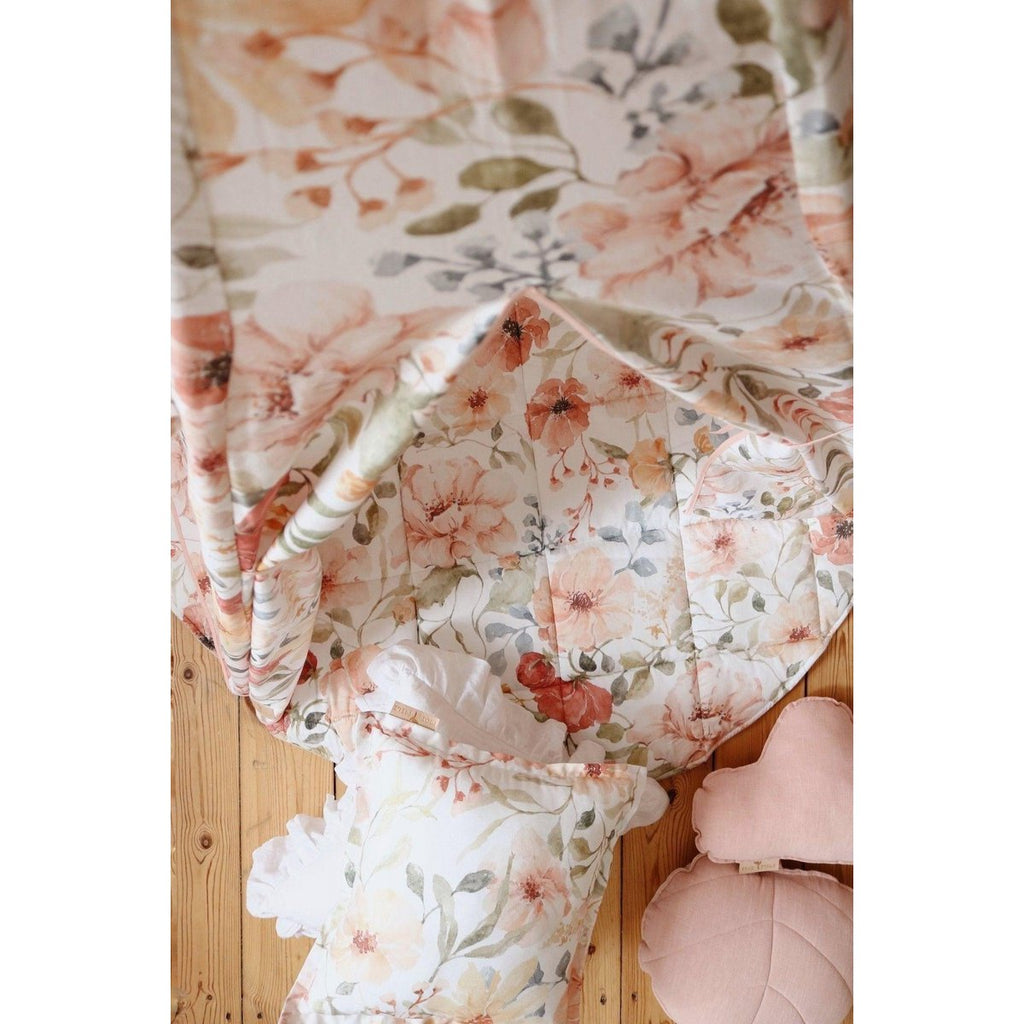 Tipi en mattenset "Flower power"