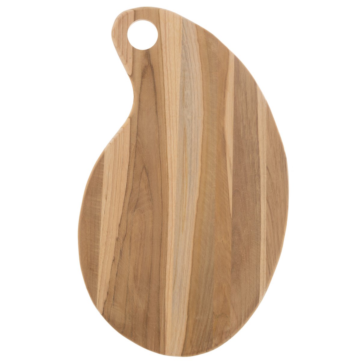 J-Line Terong Teak snijplank - hout - naturel - L