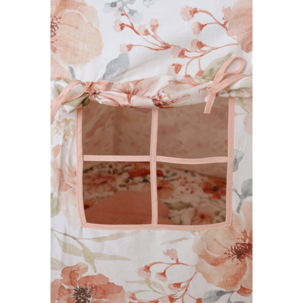 Tipi en mattenset "Flower power"