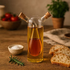 Aulica Dual Oil & Vinegar Glass Bottle