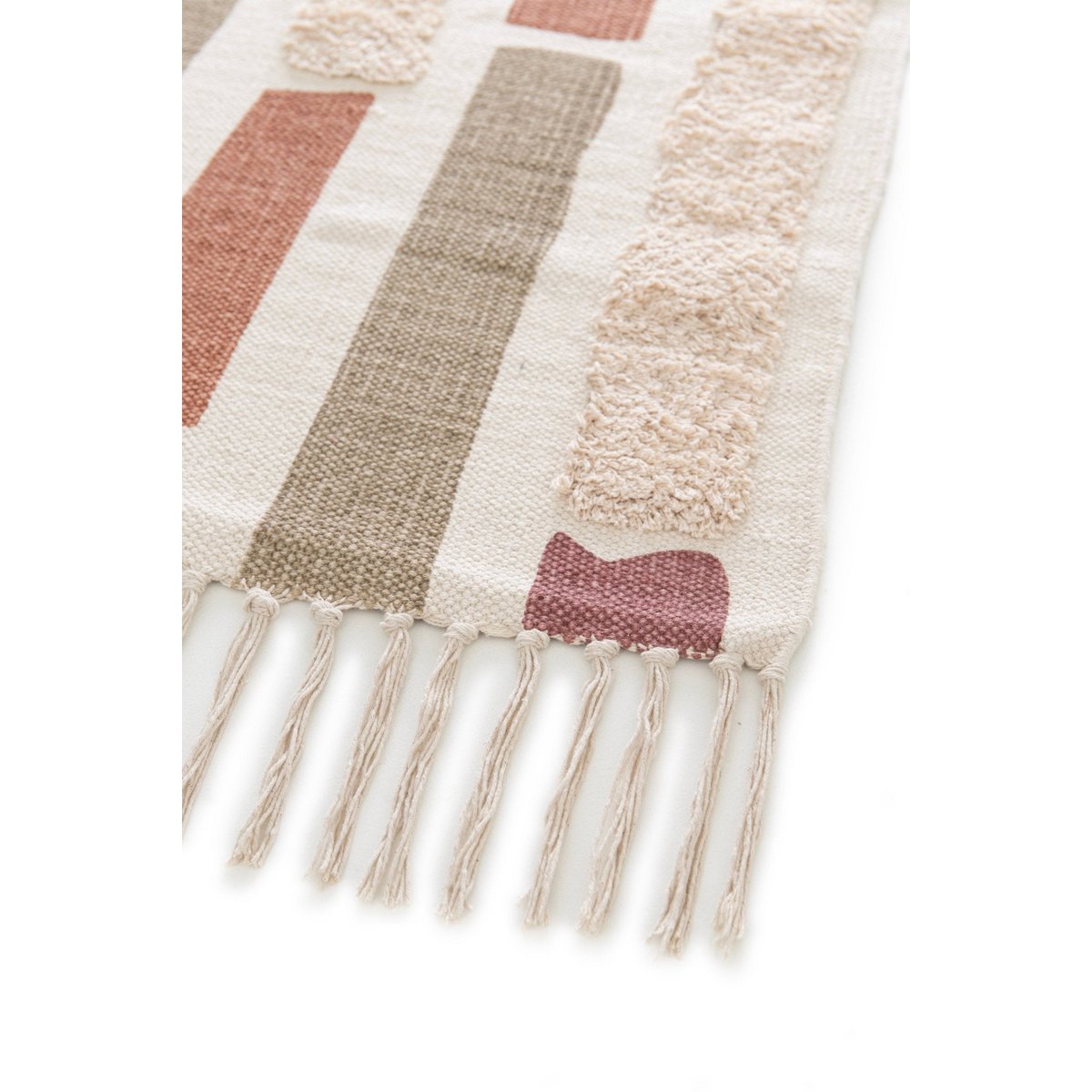 Kind Tapijt getuft in wasbaar katoen in de anouk -machine