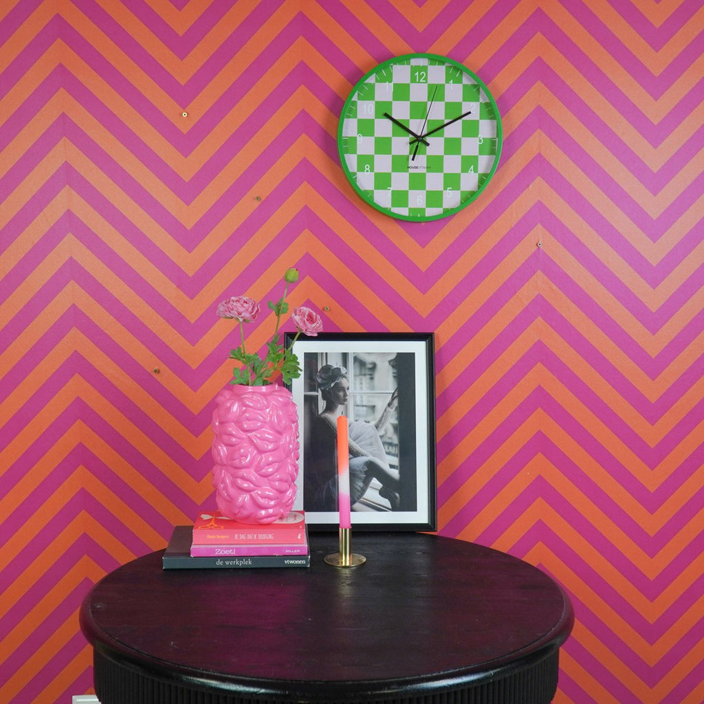 Playful Pop Wall Clock