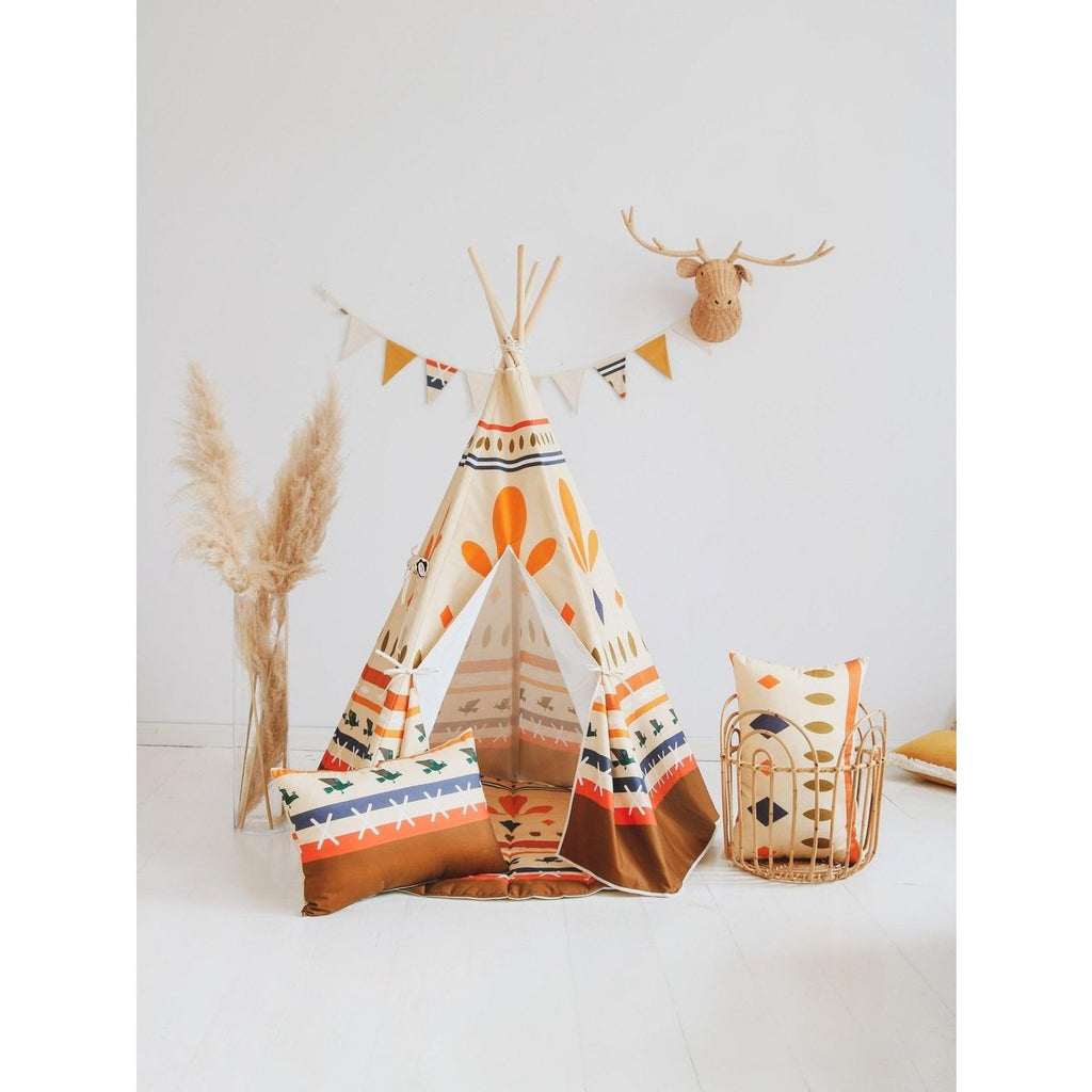 "Native vibe" Tipi- en mattenset