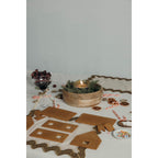 Gisèle Scallop napkins with embroidered detail (set of 2)