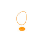 Mirror - Organic - Metal - Neon Orange - 16,5x12x31,5 cm