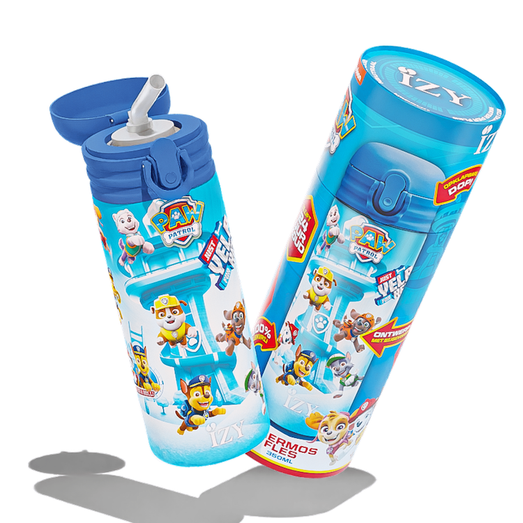 IZY Kids Pink Space Thermos Bottle – 350ml