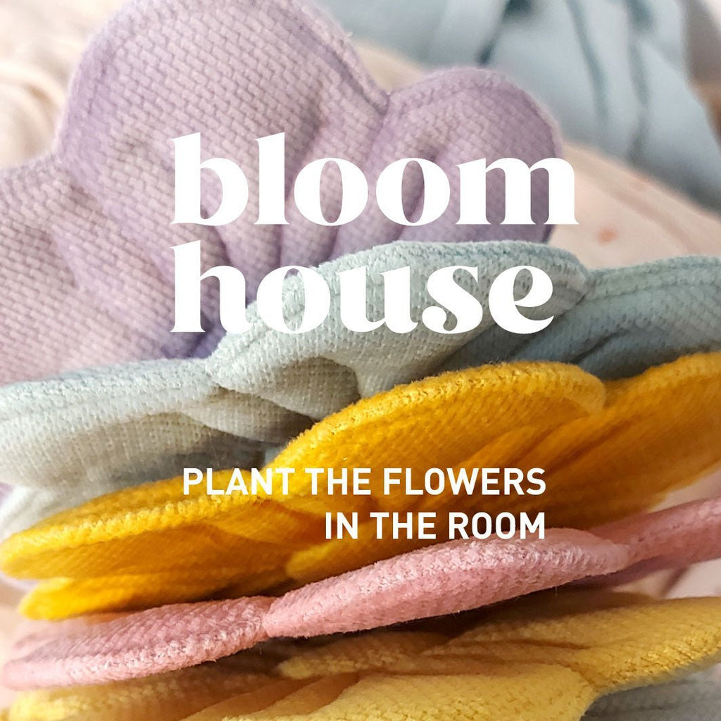 Fluwelen bloeimat "Crème yucca"