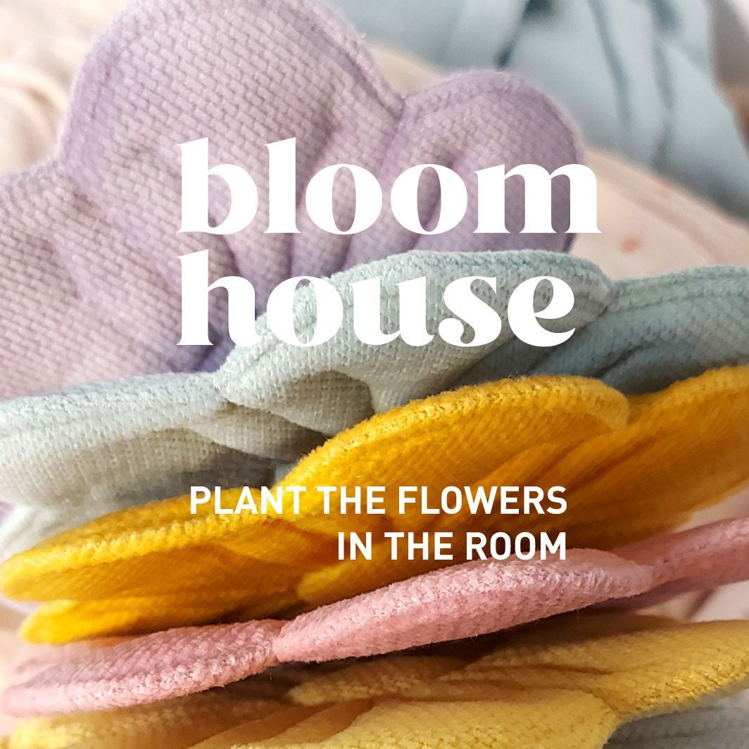 Fluwelen bloeimat "Crème yucca"