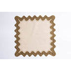 Gisèle Scallop napkins with embroidered detail (set of 2)