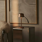 Anton Koperen Oplaadbare Tafellamp | Stijlvolle en draadloze verlichting