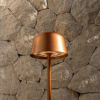 Anton Koperen Oplaadbare Tafellamp | Stijlvolle en draadloze verlichting