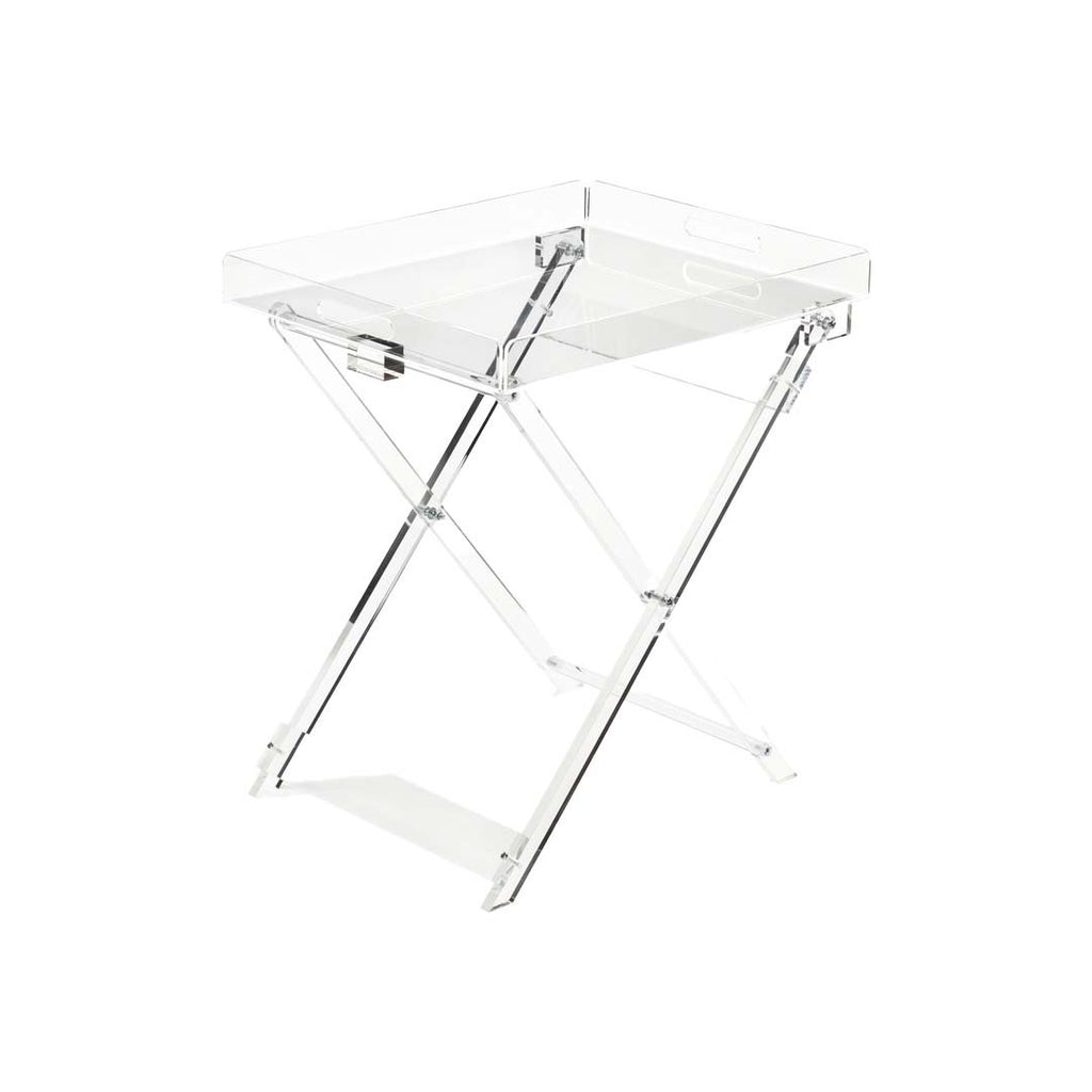 Foldable Acrylic Side Table