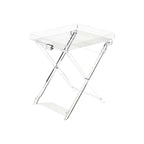 Foldable Acrylic Side Table