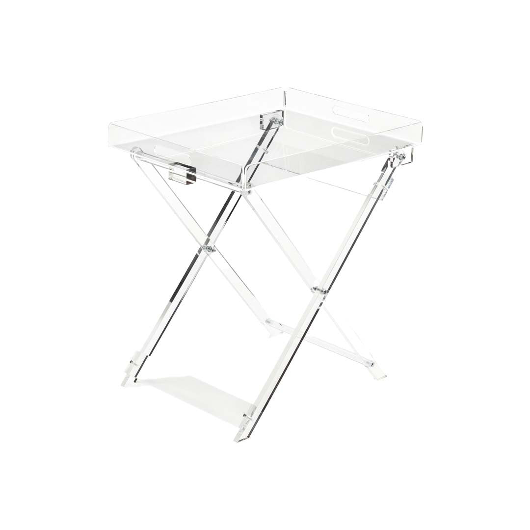 Foldable Acrylic Side Table