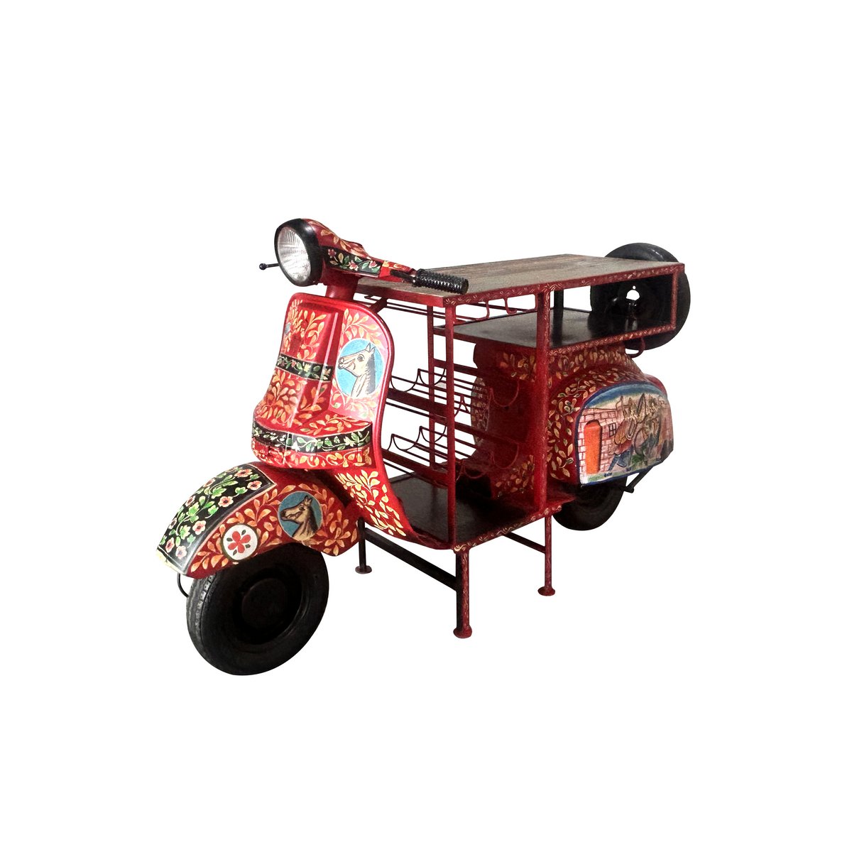 Recycled Scooter Bar Table