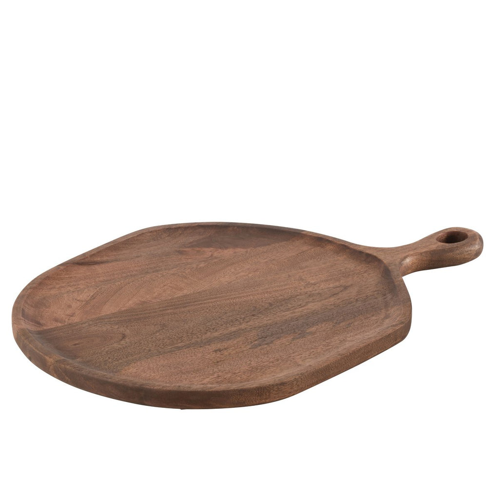 J-Line Snijplank Goa Mangohout Bruin Large