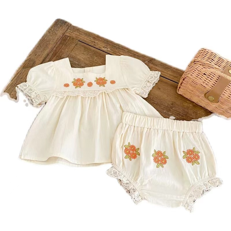 Annie & Charles® zomerkledingset voor kinderen FLOWER