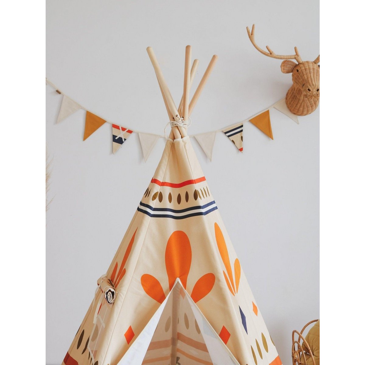 "Native vibe" Tipi- en mattenset
