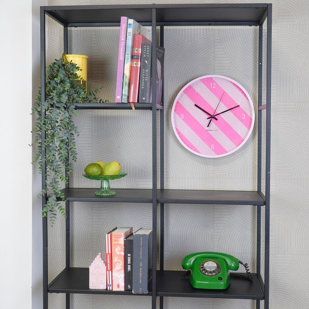 Striped Joy Wall Clock