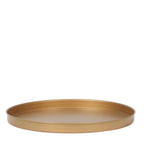Kolibri Home | Decoratieschaal - Rond gouden dienblad Ø30cm