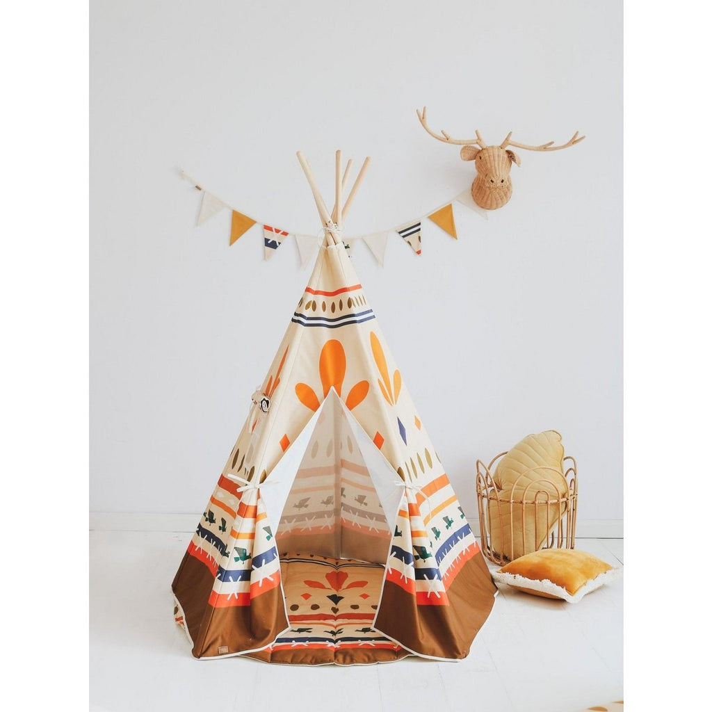 "Native vibe" Tipi- en mattenset