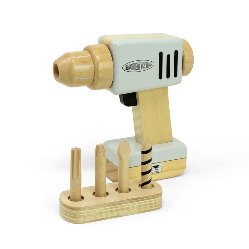 Wooden Toy Drill
