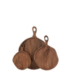 J-Line Snijplank Goa Mangohout Bruin Large