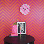 Striped Joy Wall Clock