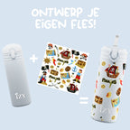 IZY Kids Blue Pirates Thermos Bottle – 350ml