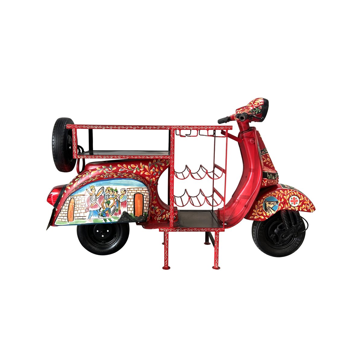 Recycled Scooter Bar Table