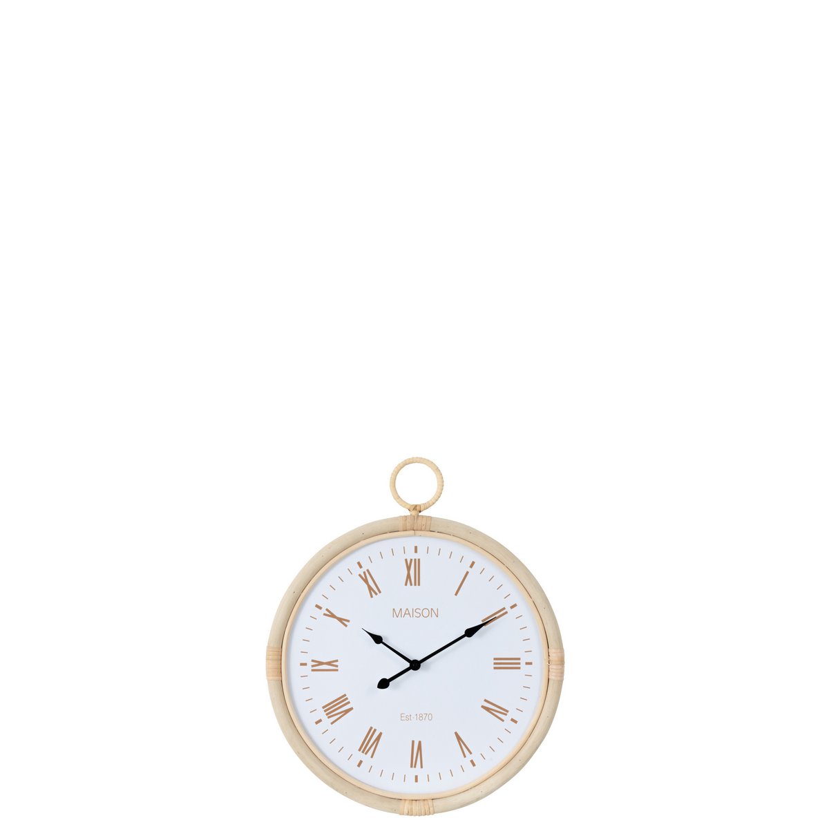 J-Line Jute Wall Clock