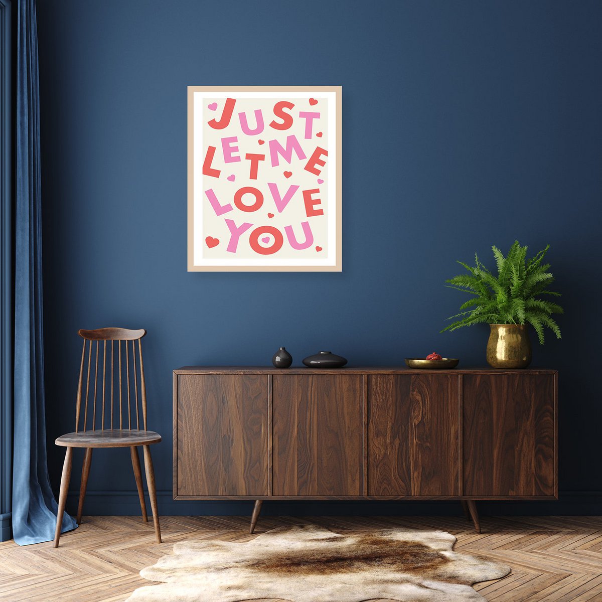 Just let me love you