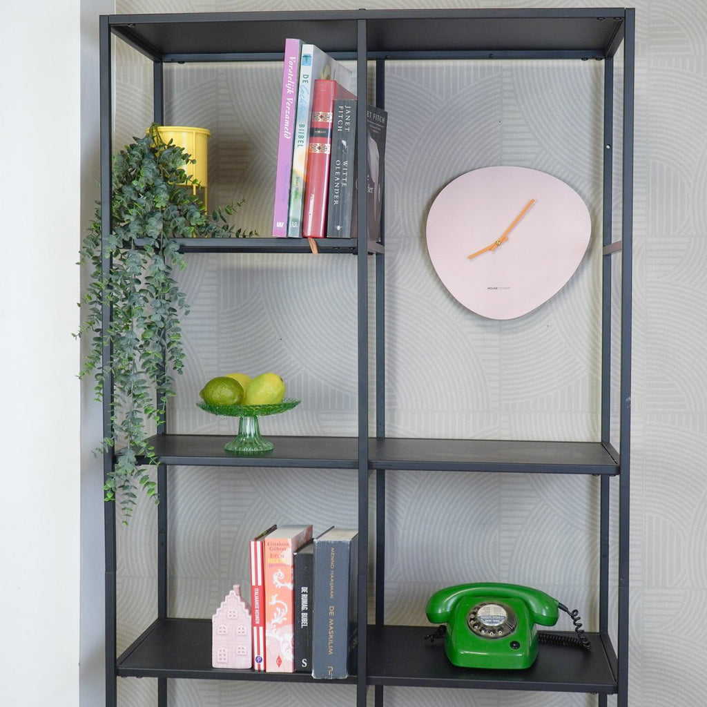 The Soft Pink Organic Wall Clock