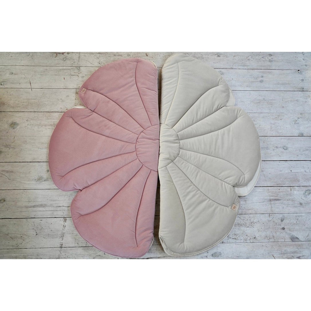 Fluwelen bloeimat "Crème yucca"