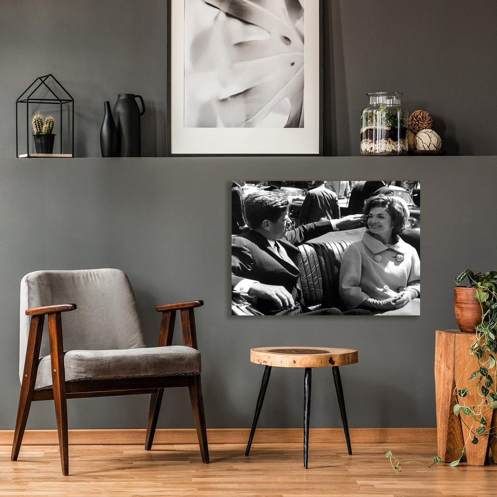 John F. Kennedy en Jackie Kennedy