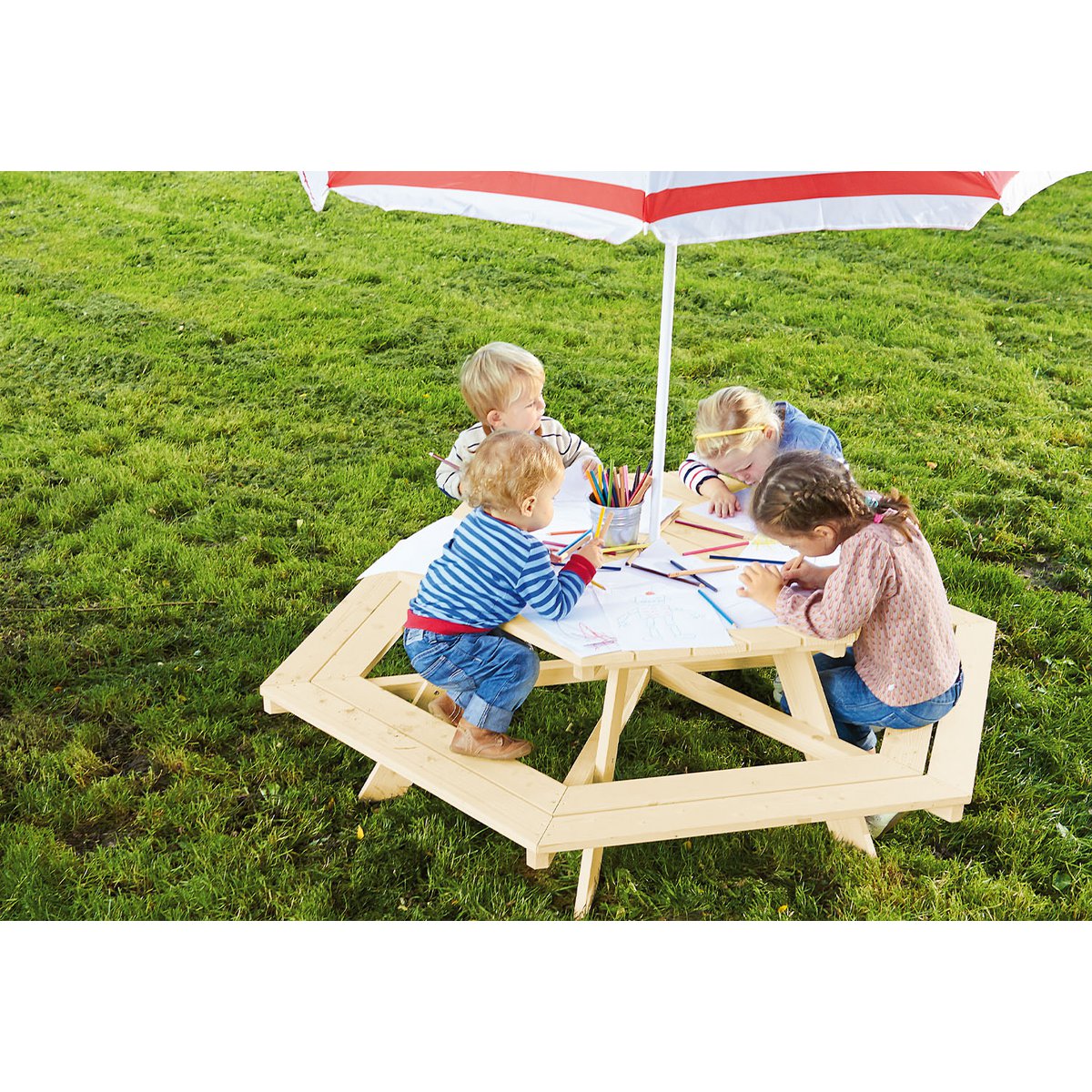 Children’s Seating Set ‘Nicki 6-Corner’