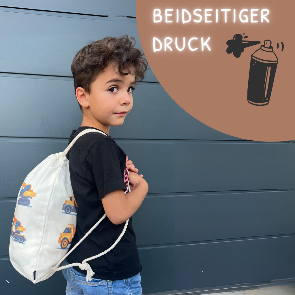 Kindergymtas Bouwvoertuigen 4 Wit