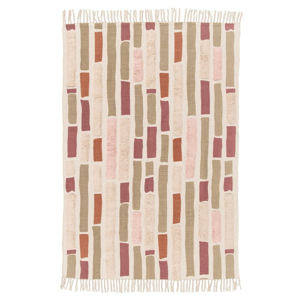 Kind Tapijt getuft in wasbaar katoen in de anouk -machine