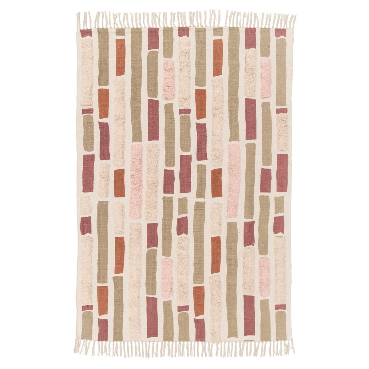 Kind Tapijt getuft in wasbaar katoen in de anouk -machine