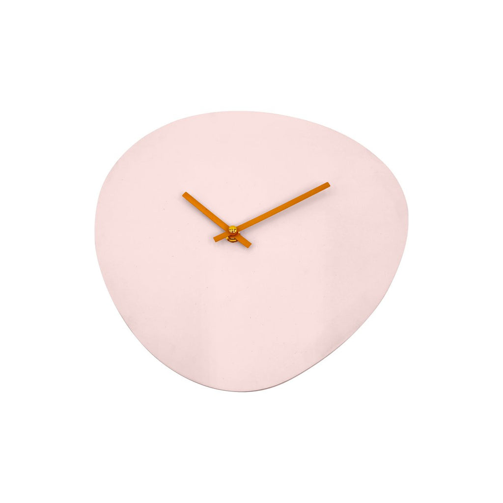 The Soft Pink Organic Wall Clock