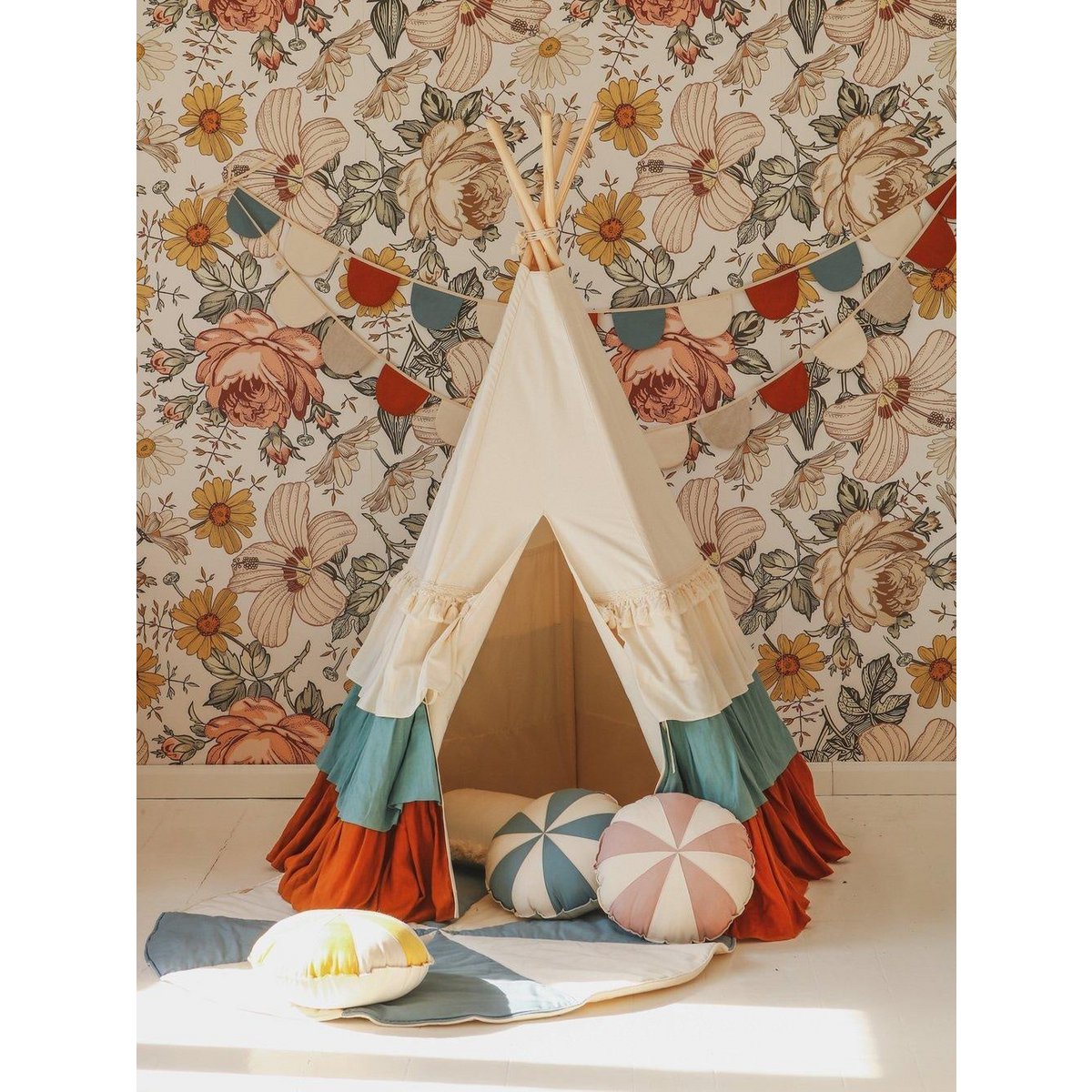 Tipi-tent "Circus" met franjes