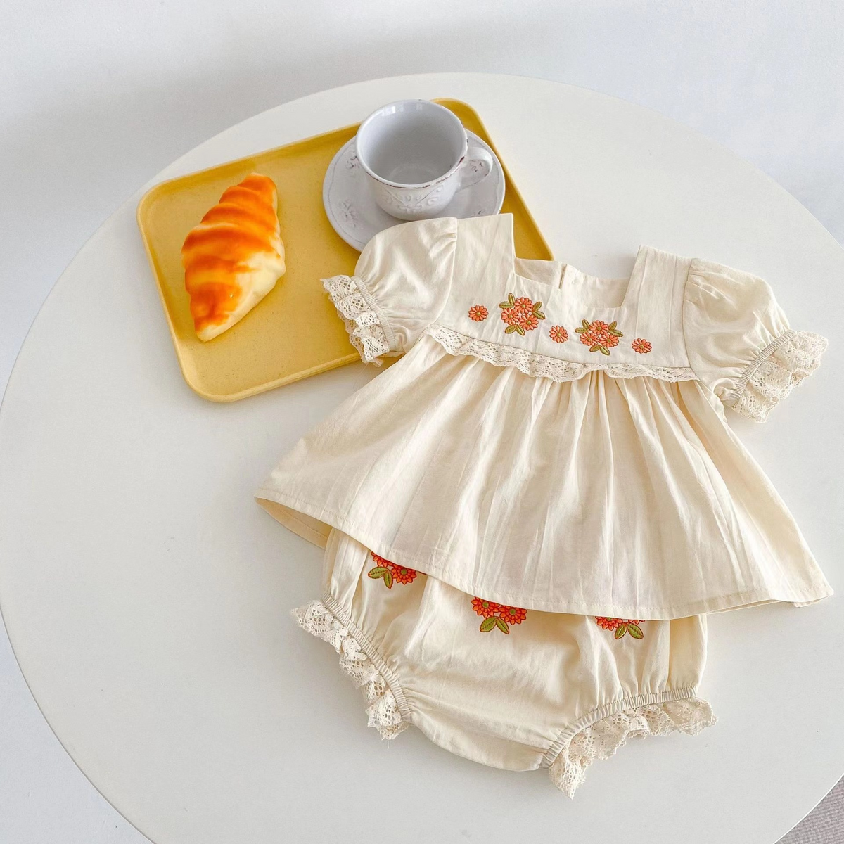 Annie & Charles® zomerkledingset voor kinderen FLOWER