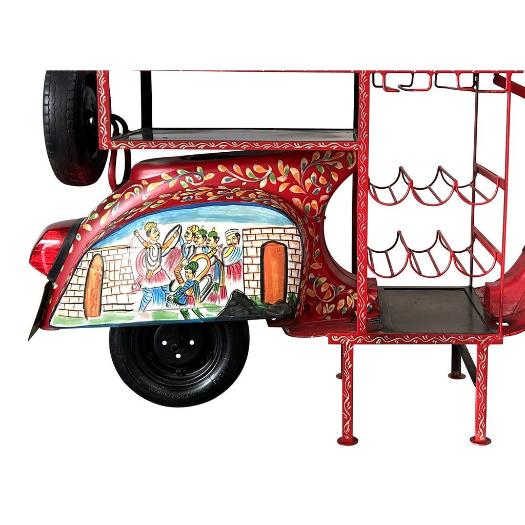 Recycled Scooter Bar Table